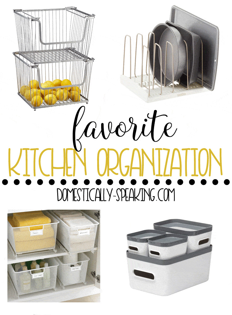 Kitchen Organization Product
 Favorite Kitchen Organization Products Domestically Speaking