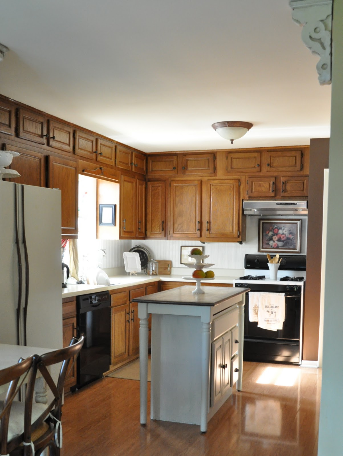 Kitchen Remodels With Oak Cabinets
 My plete kitchen remodel story for about $12 000