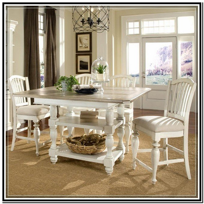 Kitchen Table White
 White Counter Height Kitchen Table Foter