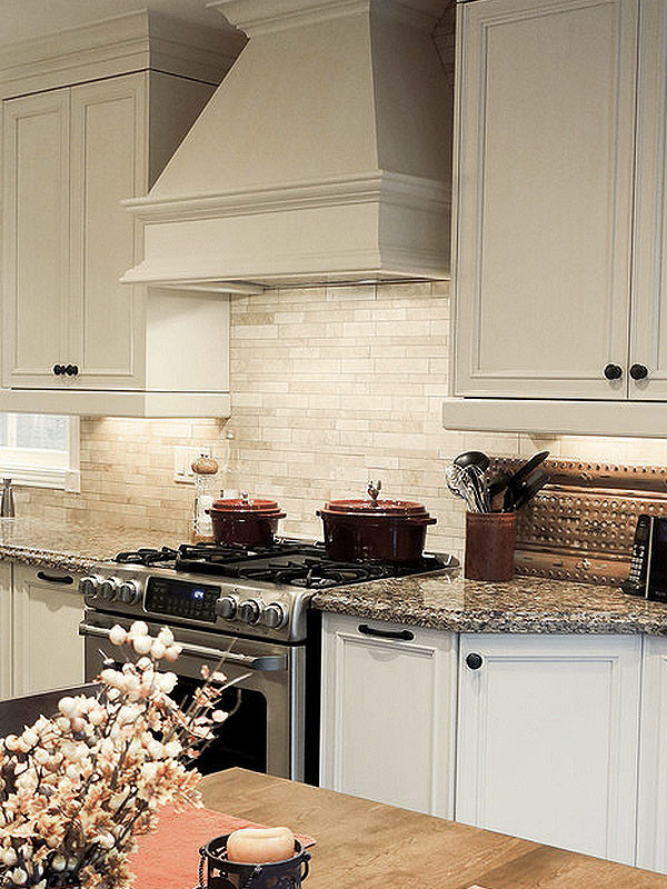 Kitchen Tiles Images
 Light ivory Travertine Kitchen Subway Backsplash Tile