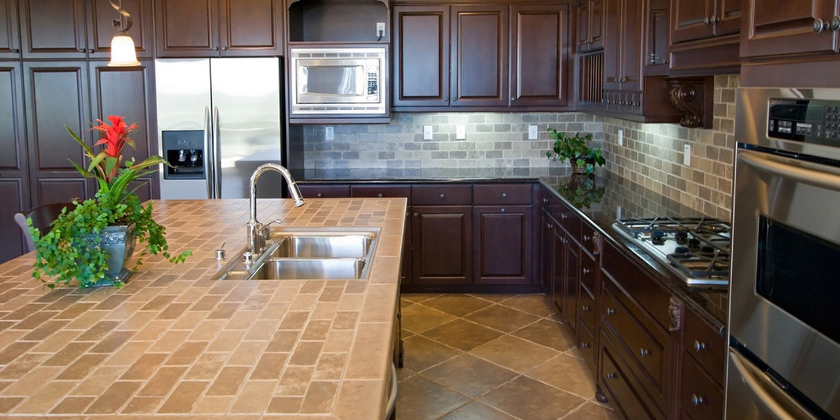 Kitchen Tiles Images
 Tiled Kitchen Worktops Pros & Cons Tile Mountain