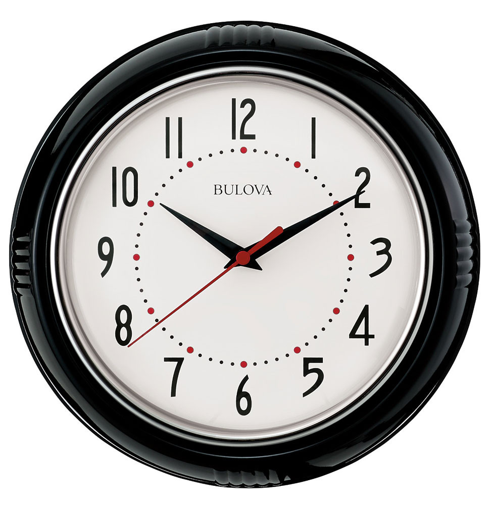 Kitchen Wall Clocks
 Kitchen Plus Wall Clock by Bulova 9 5" or Less Wall Clocks