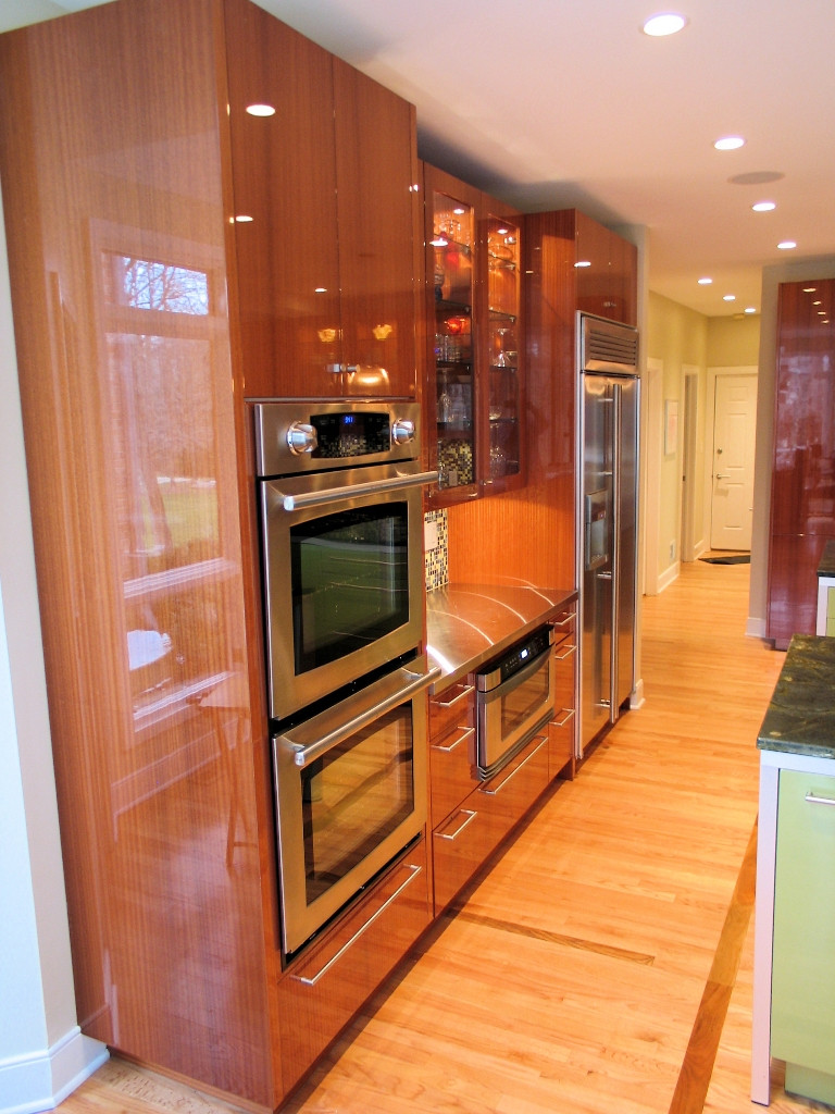 Kitchen Wall Oven
 Neff Mahogany Kitchen in Springmill Indianapolis