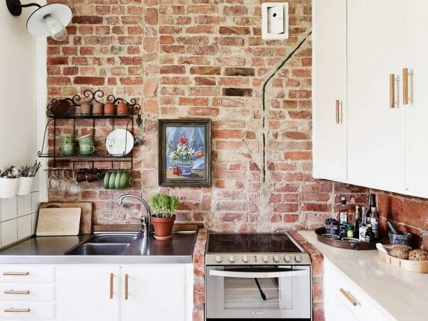 Kitchen Wall Pictures
 20 Modern Exposed Brick Wall Kitchen Interior Designs