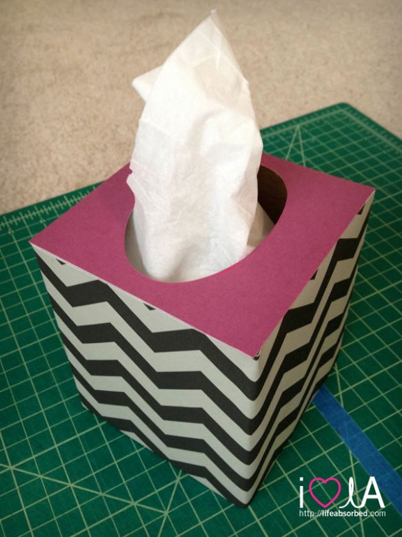 Kleenex Box Covers DIY
 DIY Kleenex Box Cover