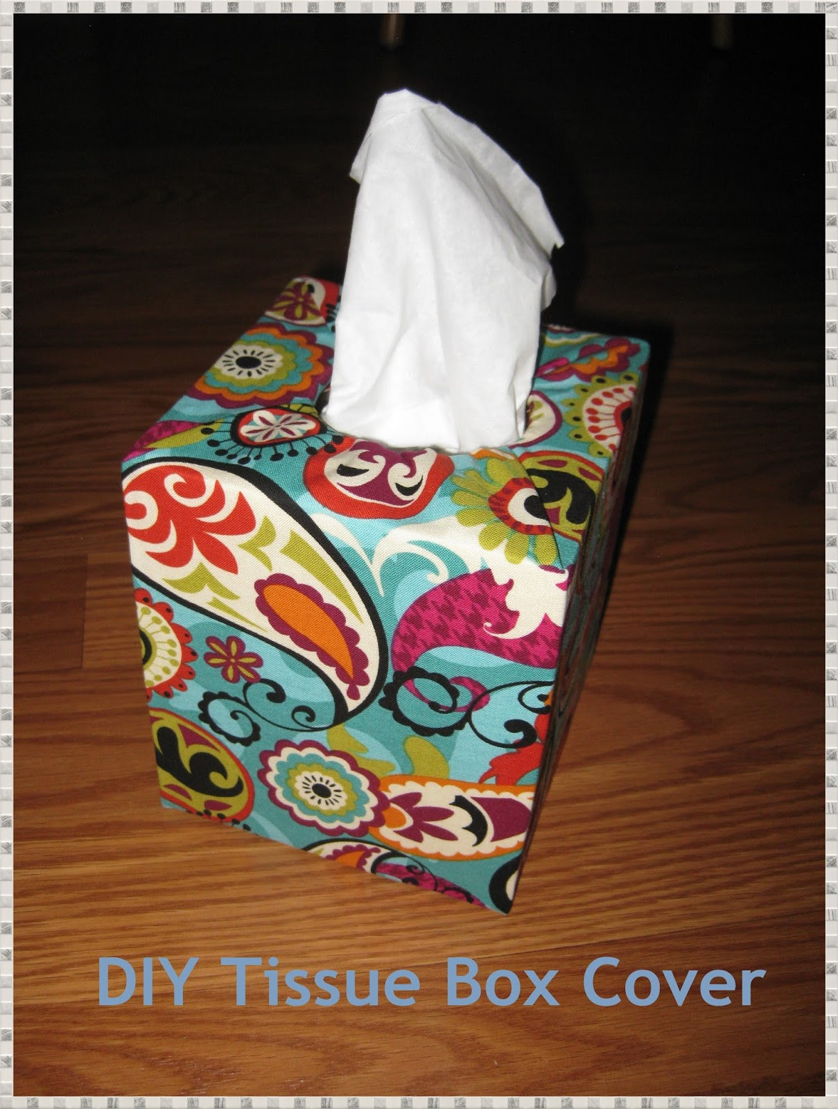 Kleenex Box Covers DIY
 Ready Set Be Crafty DIY Tissue Box Cover