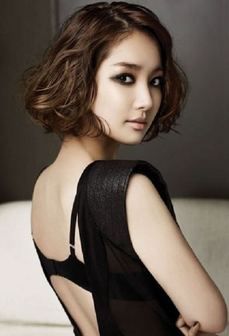 Korean Medium Hairstyles
 Short Perm Korean Hairstyles