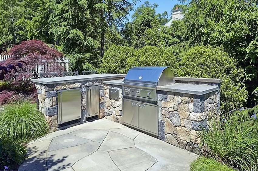 L Shaped Outdoor Kitchen
 37 Outdoor Kitchen Ideas & Designs Picture Gallery