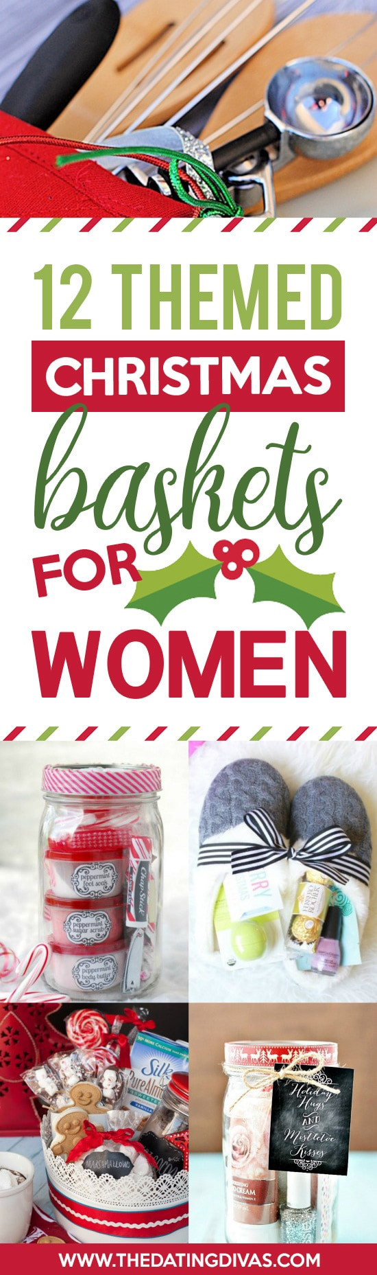 Ladies Gift Basket Ideas
 50 Themed Christmas Basket Ideas The Dating Divas