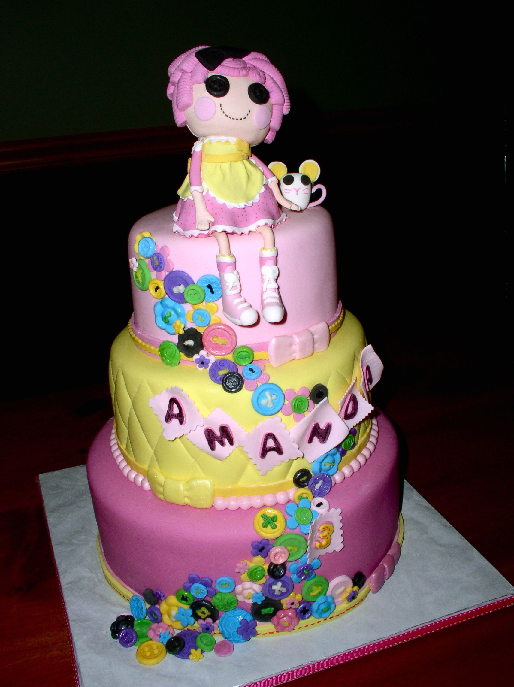 Lalaloopsy Birthday Cake
 Lalaloopsy Cakes – Decoration Ideas