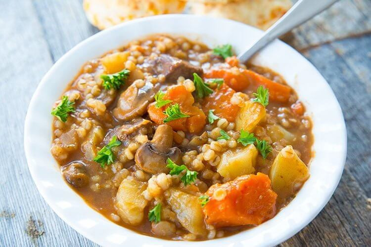 Lamb Barley Stew
 Beef & Barley Stew Slow Cooker or Instant Pot