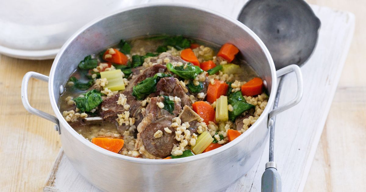 Lamb Barley Stew
 Lamb and barley Irish stew