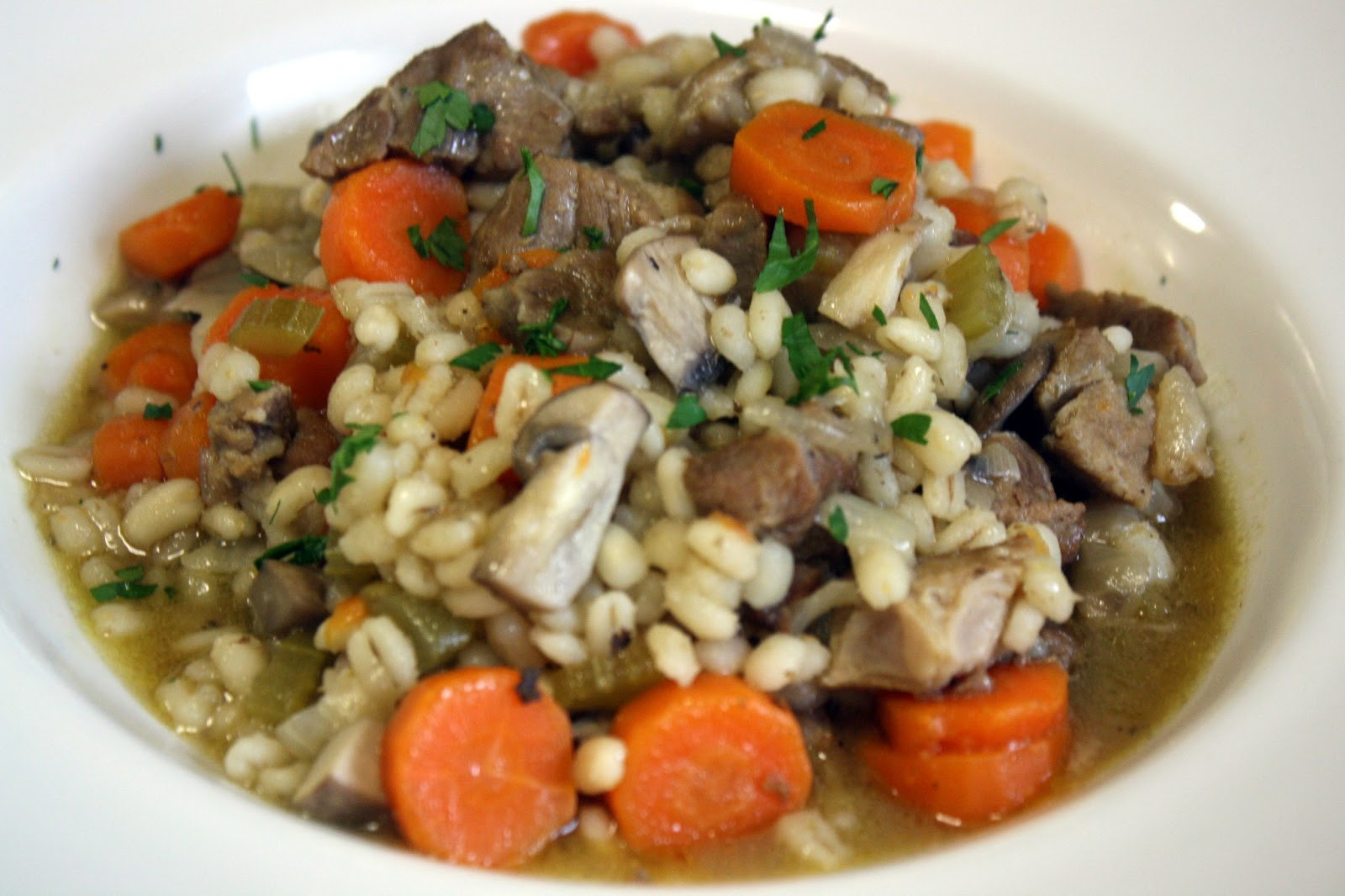 Lamb Barley Stew
 Make Meals Mama Lamb and Tofu Barley Stew