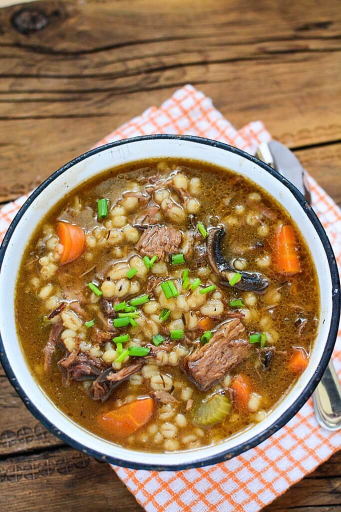 Lamb Barley Stew
 slow cooker beef barley stew