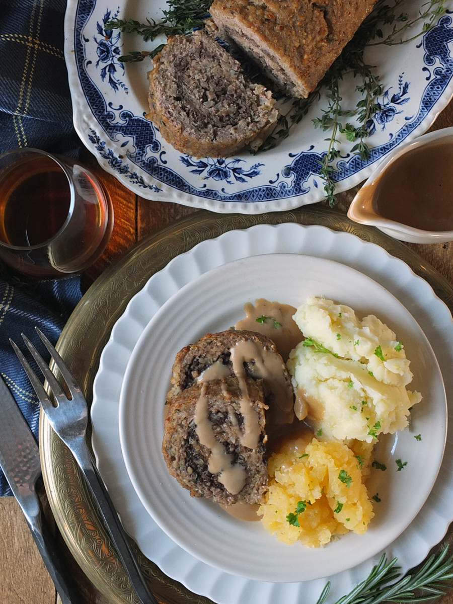 Lamb Meatloaf Recipe
 Rolled Haggis Stuffed Lamb Meatloaf Recipe