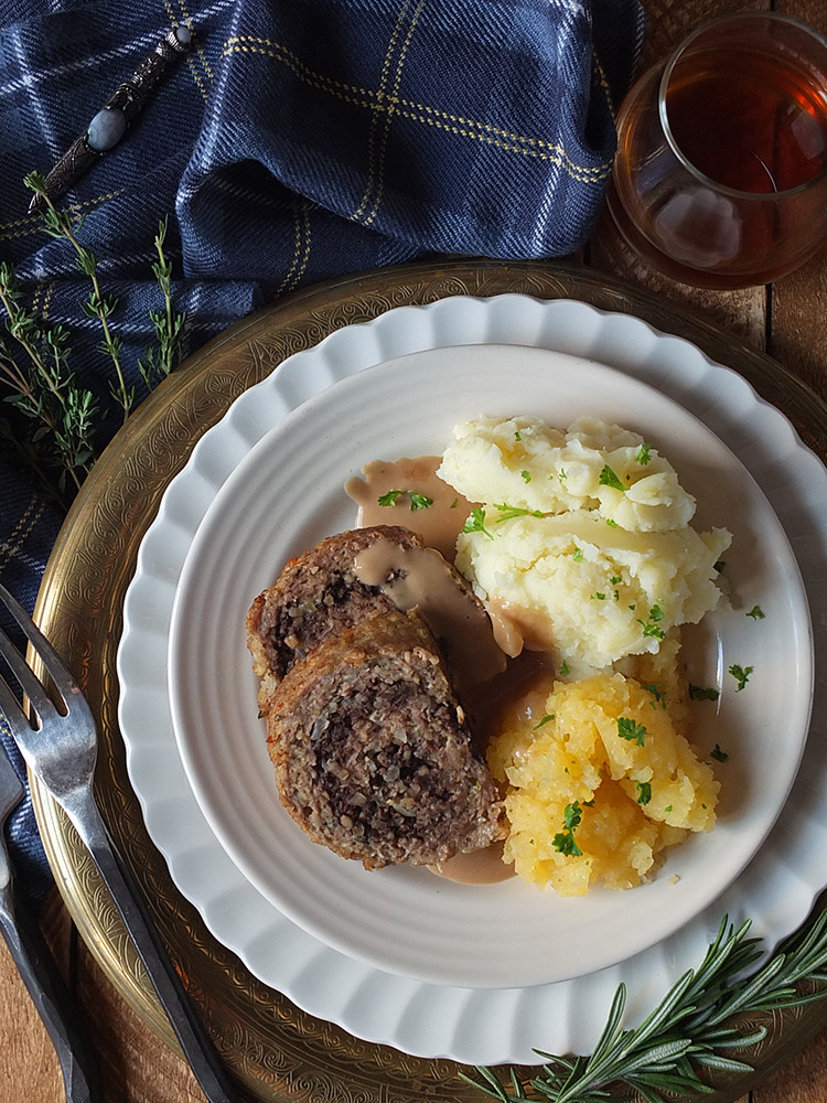 Lamb Meatloaf Recipe
 Rolled Haggis Stuffed Lamb Meatloaf Recipe