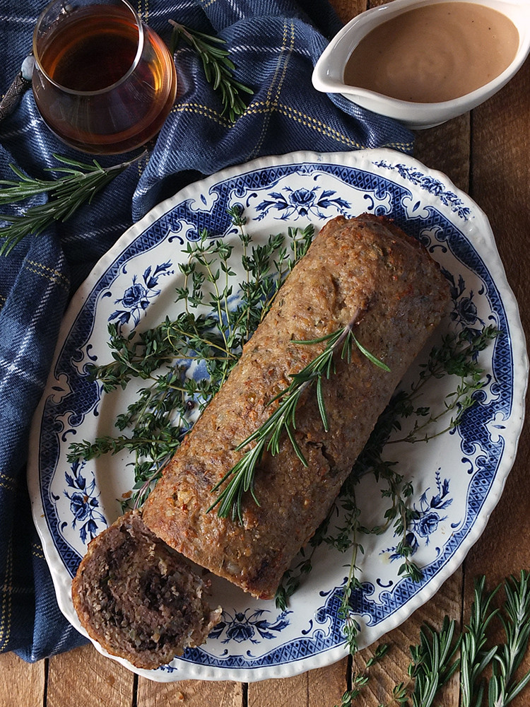 Lamb Meatloaf Recipe
 Rolled Haggis Stuffed Lamb Meatloaf Recipe