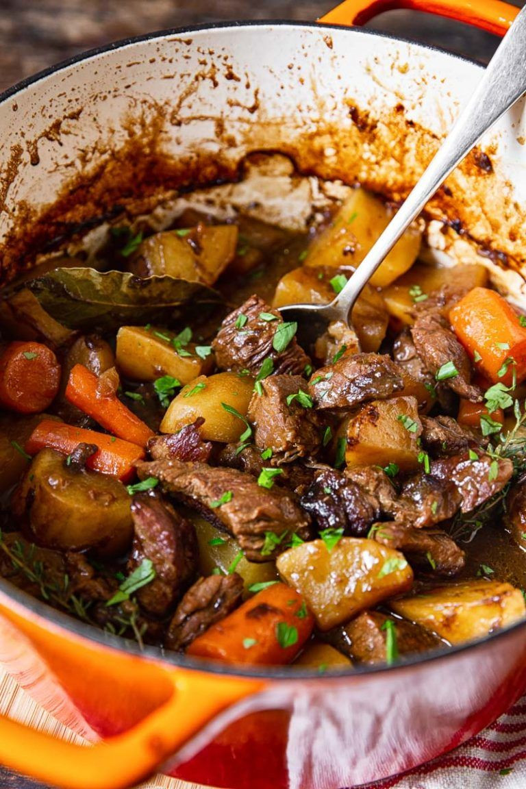 Lamb Stew Dutch Oven
 Irish Beef Stew in Dutch Oven in 2020 With images