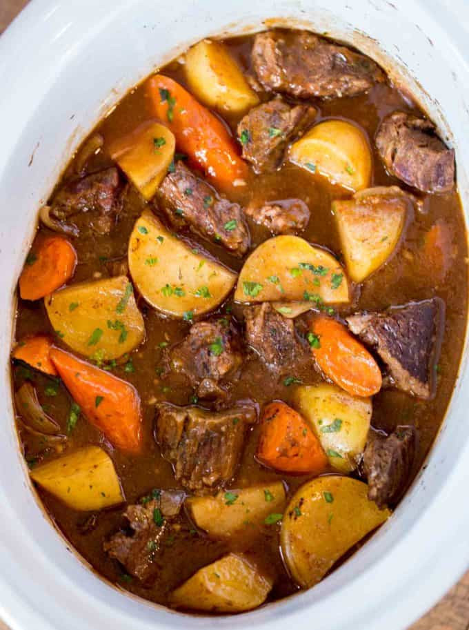 Lamb Stew Meat
 Ultimate Slow Cooker Beef Stew Dinner then Dessert