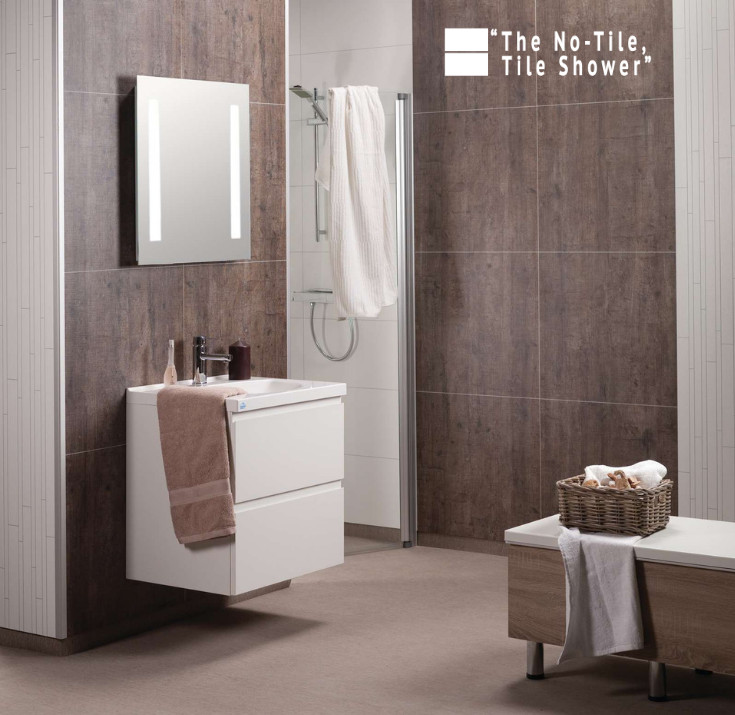 Laminate Bathroom Walls
 Laminated Waterproof Shower & Bathroom Wall Panels – 5