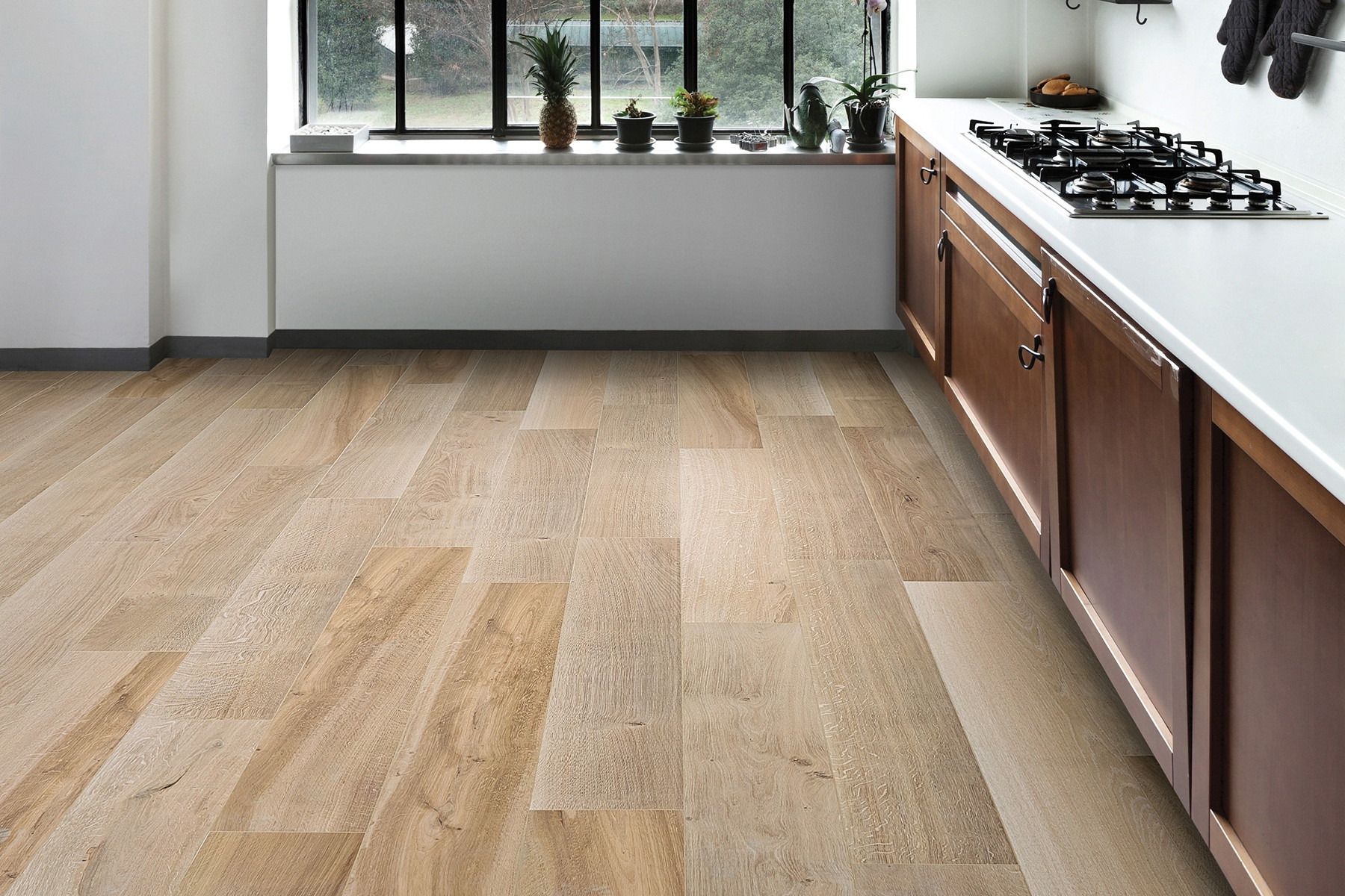 Laminate Flooring Kitchen Waterproof
 Waterproof PVC laminate flooring water resistant