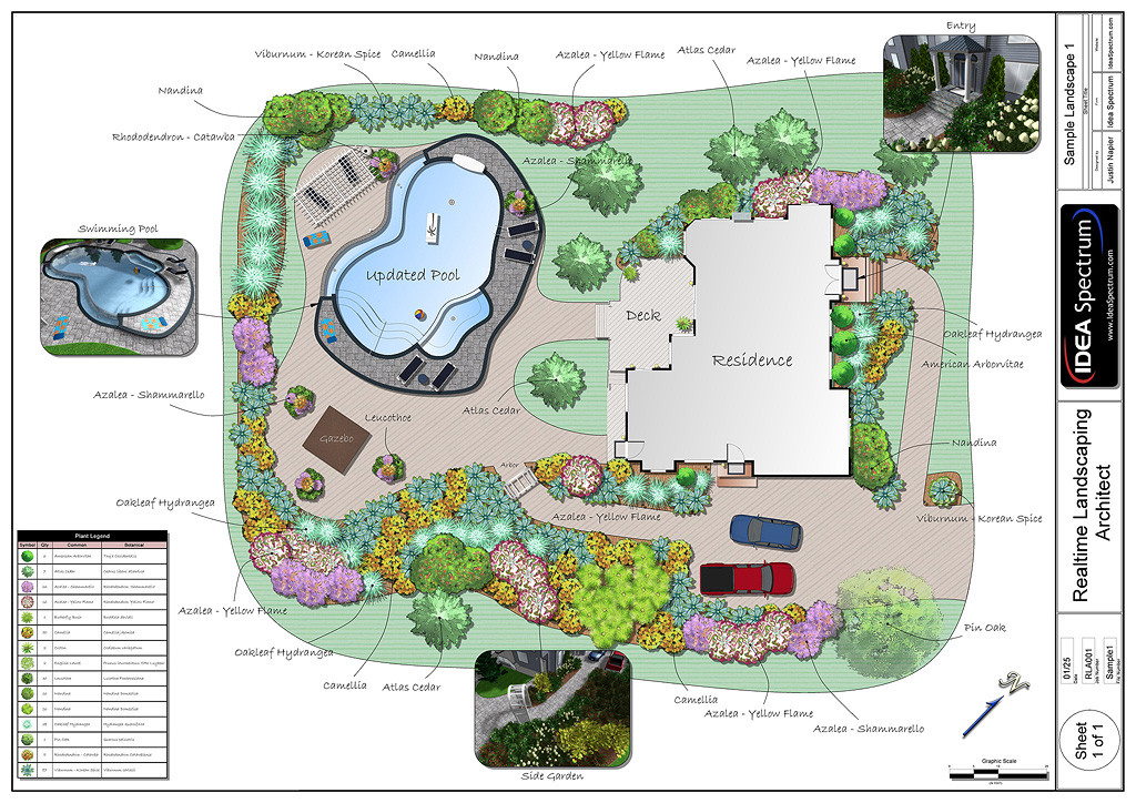 Landscape Design Drawing
 Professional Landscaping Software Features