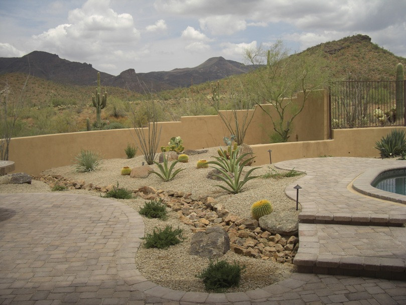 Landscape Design Phoenix
 Phoenix Xeriscaping Accenting the Open Desert