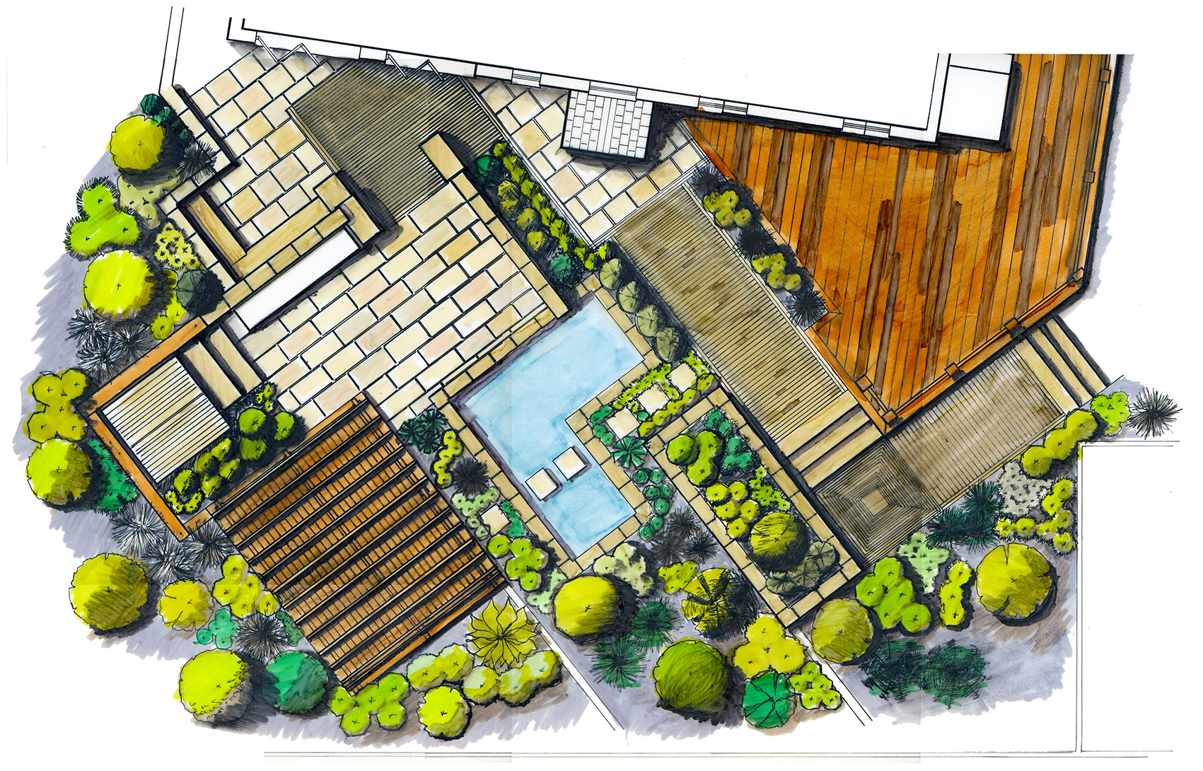 Landscape Design Plans Backyard
 A new design in Sus – Design – Create – Grow