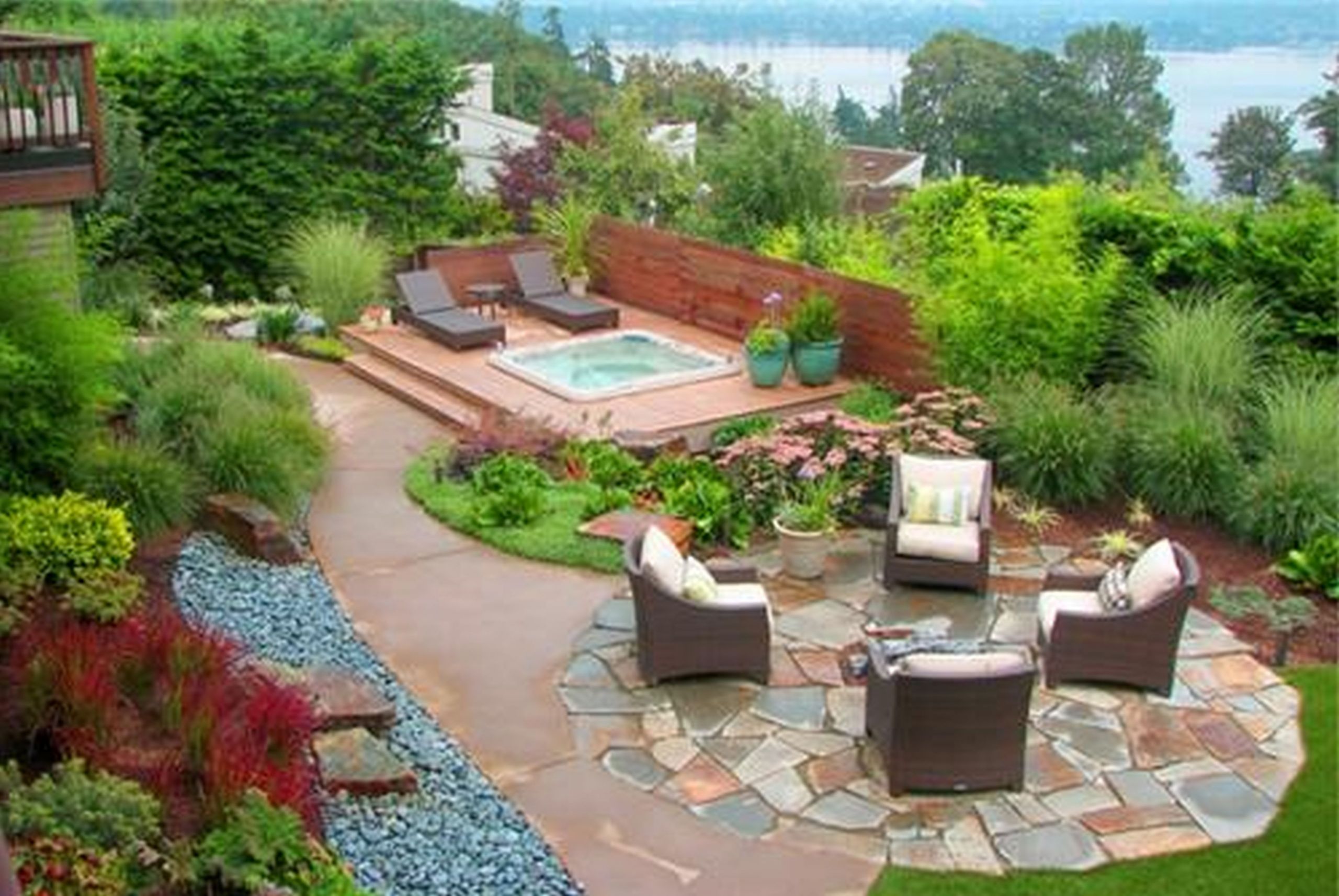 Landscape Design Plans Backyard
 Backyard Landscape Design Solutions for Outstanding