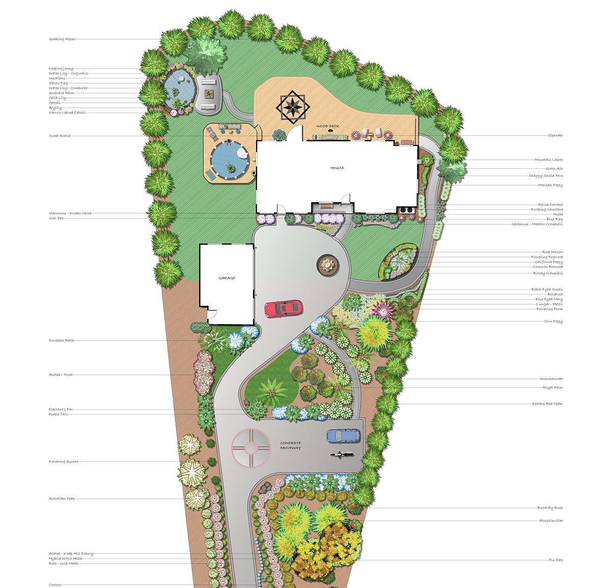 Landscape Design Plans
 Professional Landscape Software