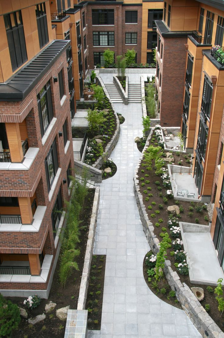 Landscape Design Portland
 The Vaux Condominiums Portland Oregon