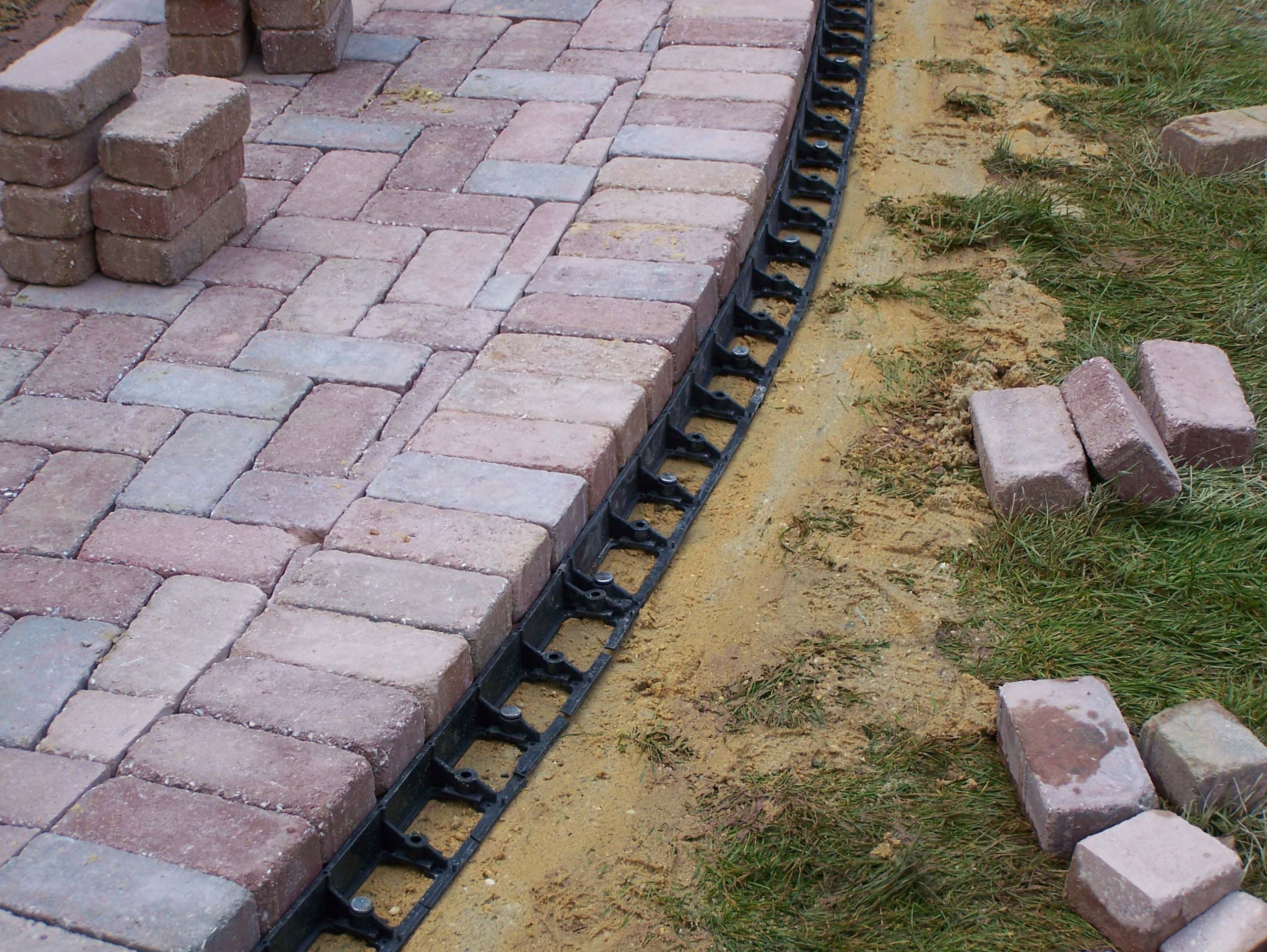 Landscape Edging Pavers
 Snap Edge Paver Restraint – APLS Inc