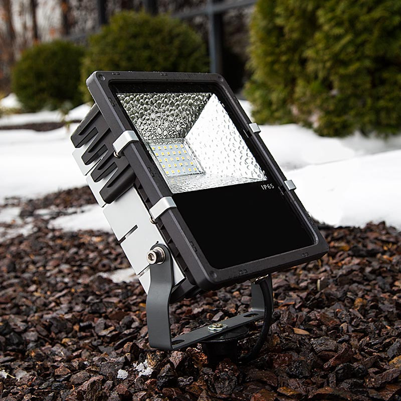 Landscape Flood Lights
 Ground Mounting Stake for LED pact Flood Light Fixture