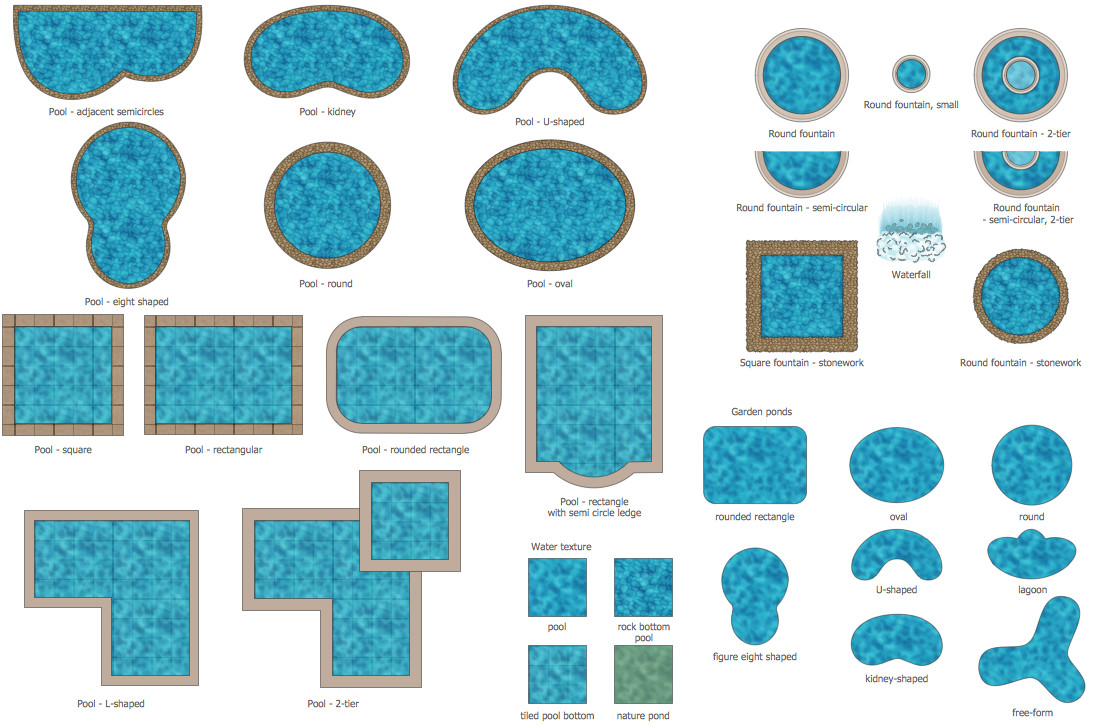 Landscape Fountain Plan
 Landscape Plan