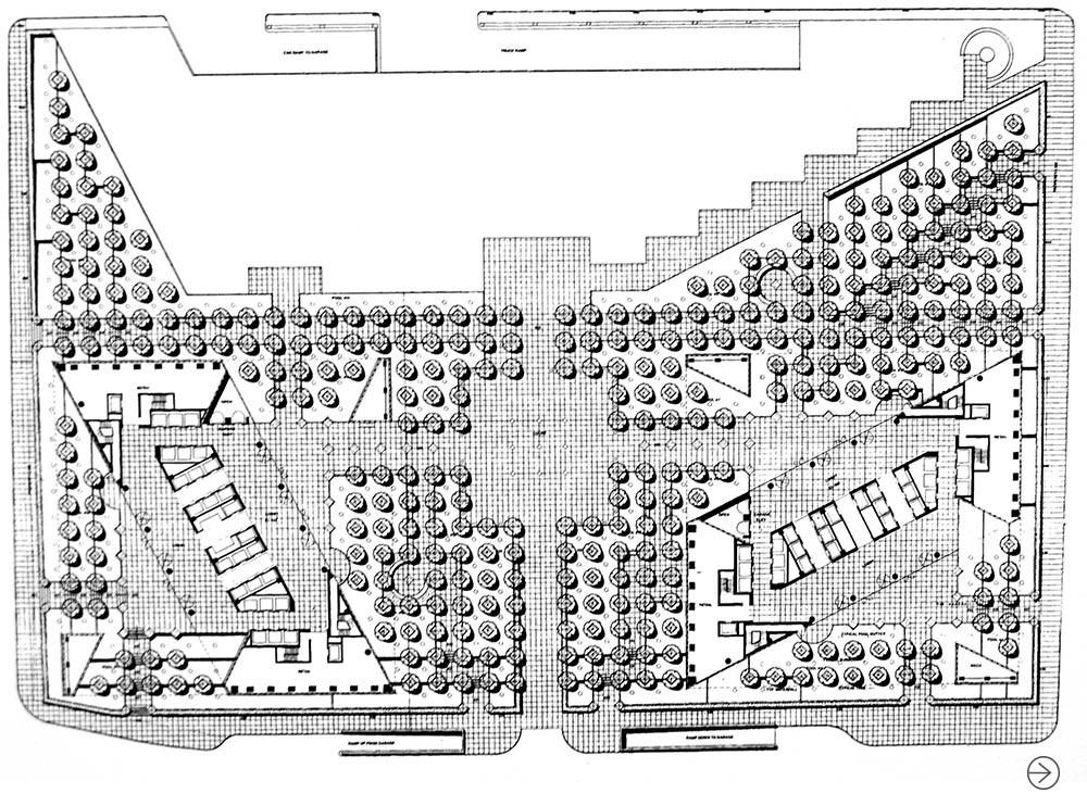 Landscape Fountain Plan
 The Landscape Architecture Legacy of Dan Kiley