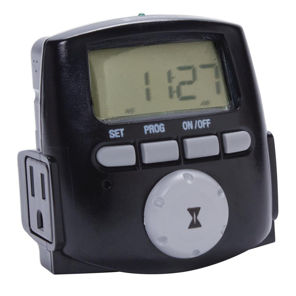 Landscape Lights Timer
 Digital Astronomic Landscape Timer Black Intermatic 1200