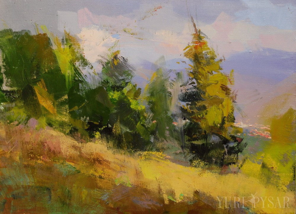 Landscape Painting Images
 Contemporary landscape paintings on canvas by Yuri Pysar