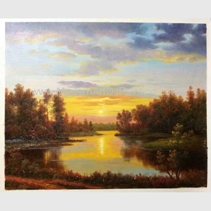 Landscape Painting Images
 Classical Nature Oil Painting Landscape Sunset Landscape