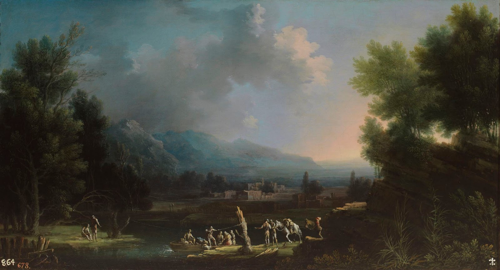 Landscape Painting Images
 Spencer Alley European Landscape Paintings 18th century