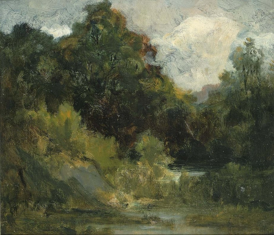 Landscape Paintings For Sale
 Edward Mitchell Bannister Landscape trees Painting