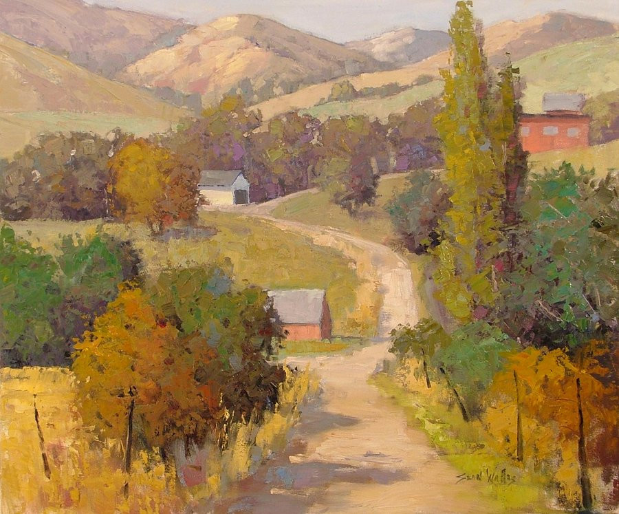 Landscape Paintings On Canvas
 beautiful landscape oil paintings by Sean Wallis art
