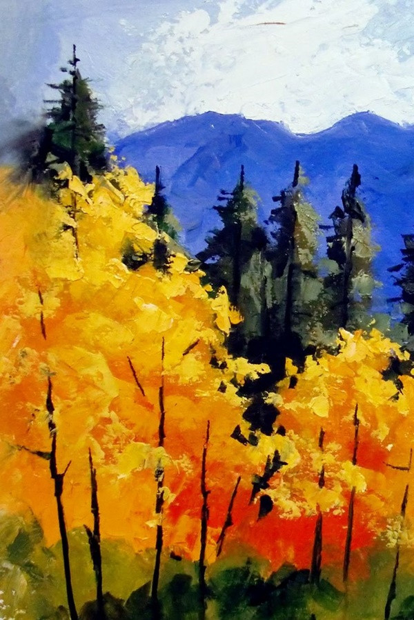 Landscape Paintings On Canvas
 60 Easy And Simple Landscape Painting Ideas