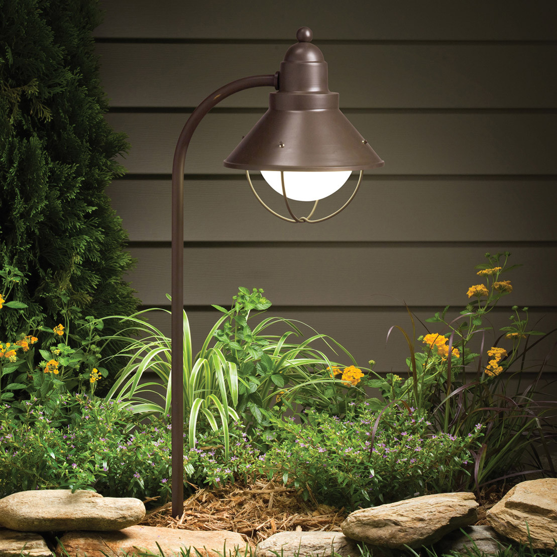 Landscape Path Lighting
 Kichler OZ Seaside 120V Landscape Path & Spread Light