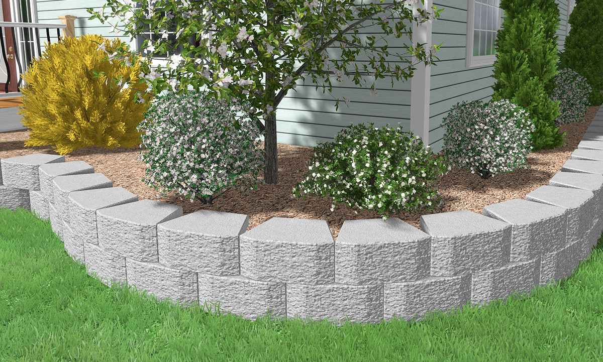 Landscape Stone Edging
 New Landscaping Software