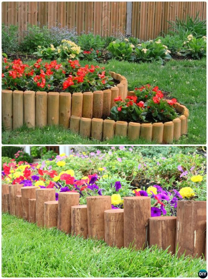 Landscape Timber Edging Ideas
 Creative Garden Bed Edging Ideas Projects Instructions