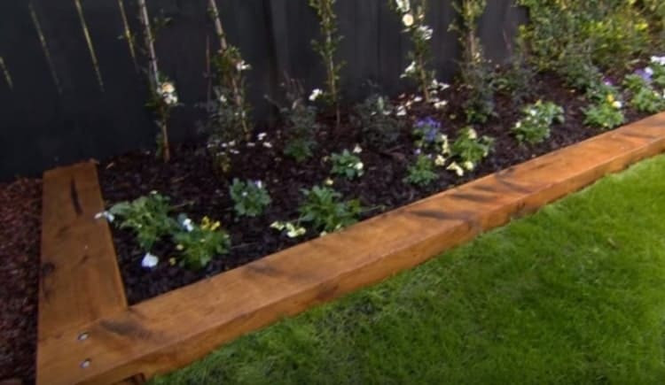 Landscape Timber Edging
 5 DIY Landscape and Garden Edging Step by Step Guides 2020