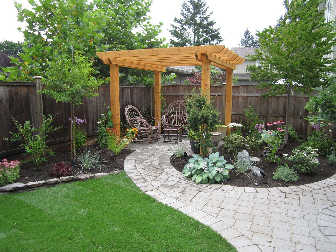 Landscaping A Small Backyard
 Small Backyard Landscaping Concept to Add Cute Detail in