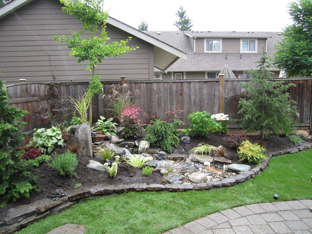 Landscaping A Small Backyard
 Small Backyard Landscaping Concept to Add Cute Detail in