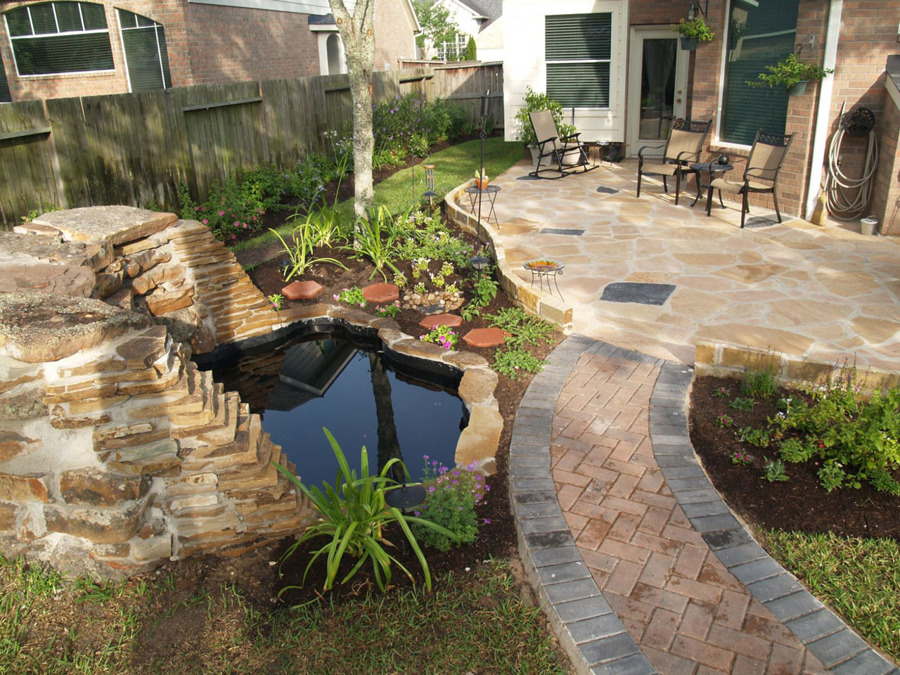 Landscaping A Small Backyard
 Small Backyard Landscaping Concept to Add Cute Detail in