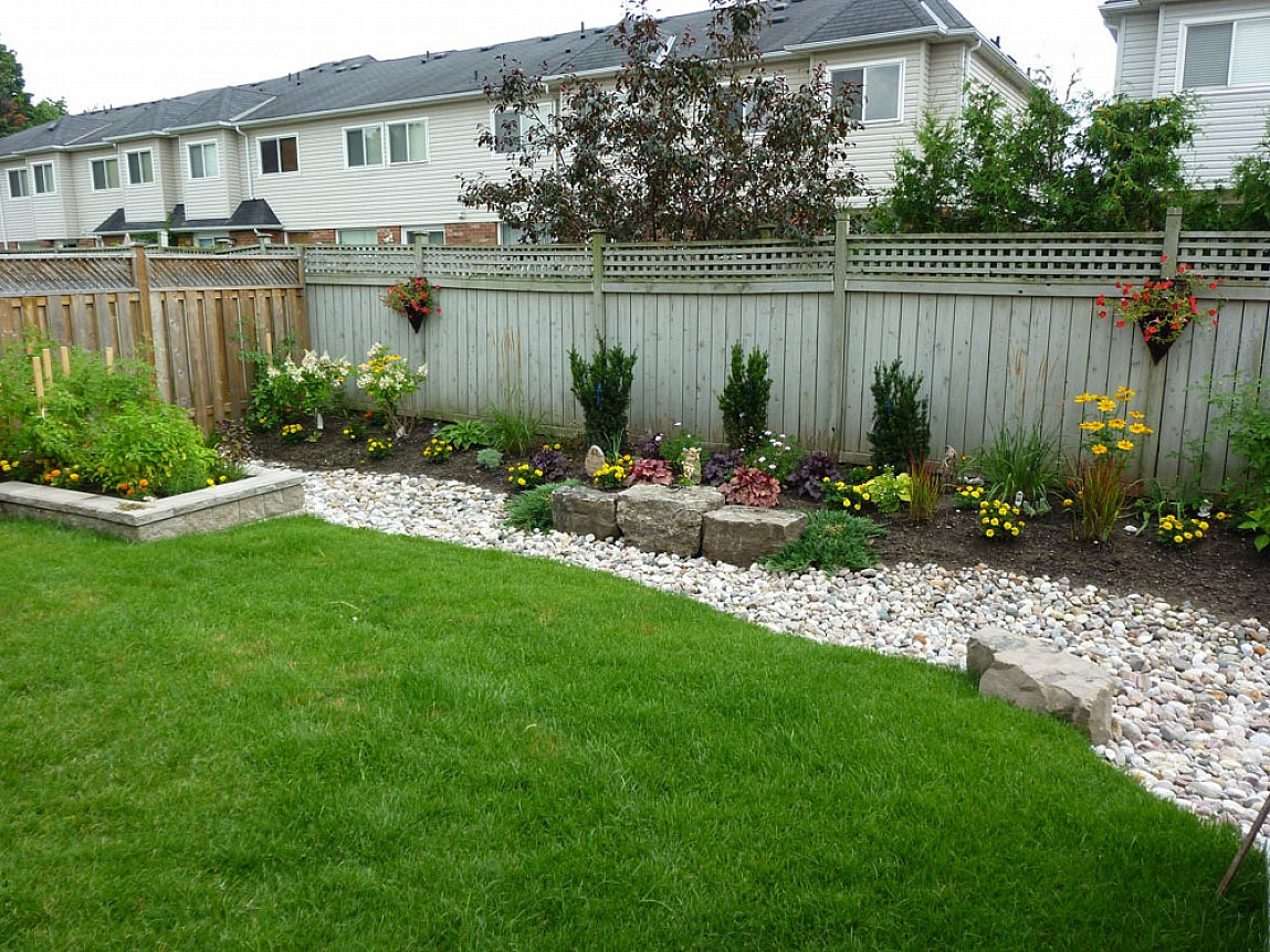 Landscaping A Small Backyard
 Small Backyard Landscaping Concept to Add Cute Detail in